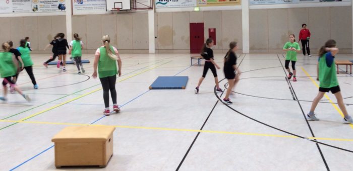 Stützpunkttraining des Thüringer Handballverbandes weiblich im HFA Nord