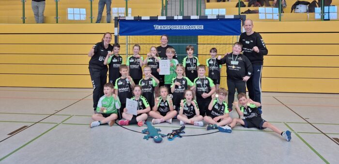 Neue F-Jugend und neues Mini-Team spielen starke Turniere in Ilmenau